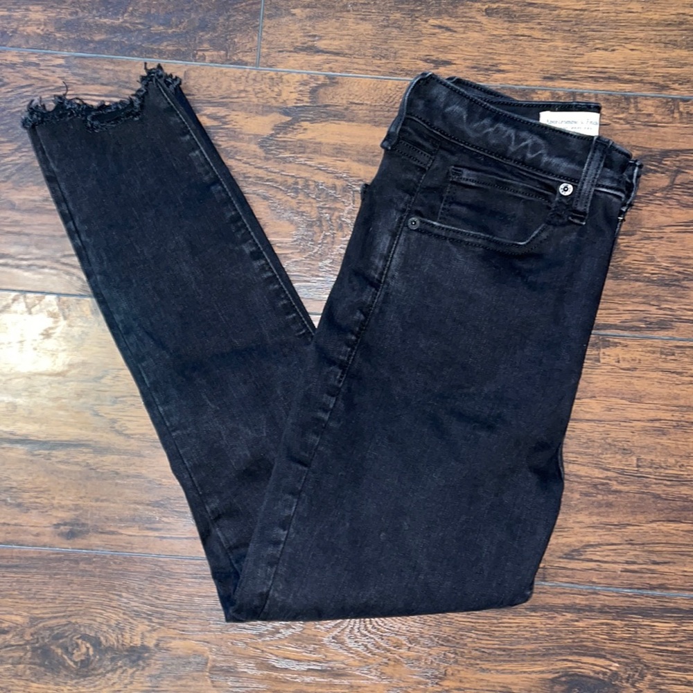 Abercrombie and Fitch Curve Love Super Skinny High Rise Ankle Jeans